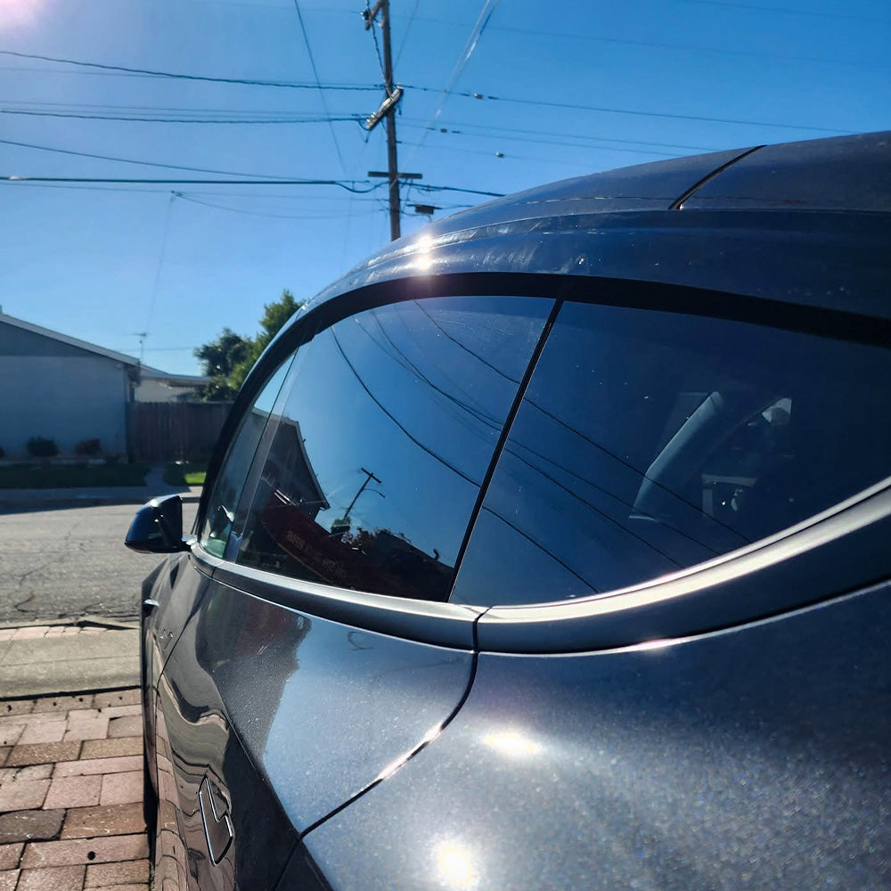 TESSGO Premium Side Window Rain Guards FOR Tesla Model Y 2020-2026+