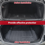 Tessgo All-Weather Floor Mats & Liners Full Set for Tesla Model 3 Highland 2024+ (8 PCS)