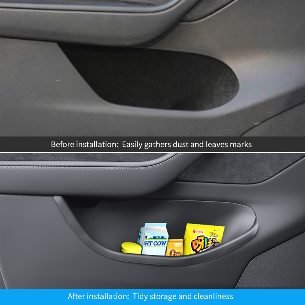 Tesla Side Door Storages Organizer Tray for 2026+ Model Y L