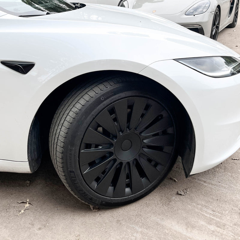 Tesla Wheel Covers for 2023.10+ New Model 3 Highland 18 inch Photon Wheels - Induction Style