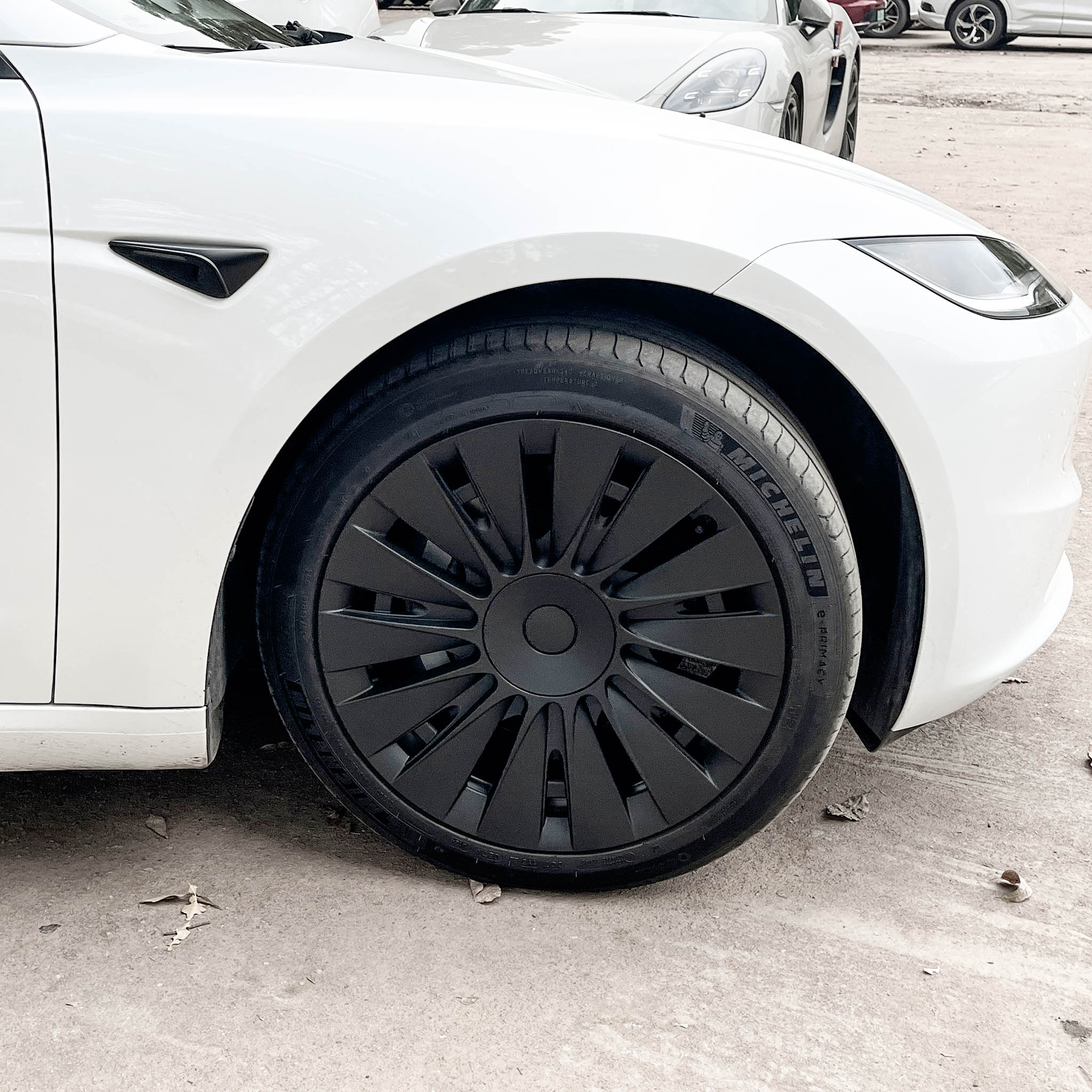 Tesla Induction Style Wheel Covers