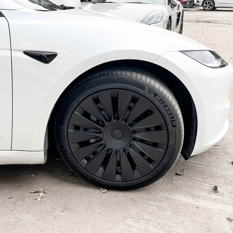 Tesla Wheel Covers for 2023.10+ New Model 3 Highland 18 inch Photon Wheels - Induction Style