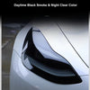 Tesla Model 3/Y/X/S & 2024 Model 3 Headlight PPF Pre-Cut Protection Film - UV-Activated Smoke Tint, Anti-Scratch TPU Cover