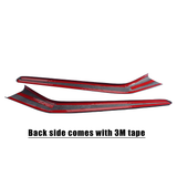Carbon Fiber Center Console Side Trim Wrap For Tesla Model 3&Y