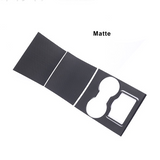 Rear Carbon Fiber Center Console Wraps For Tesla Model 3/Y-Motor Vehicle Interior Fittings-Teego