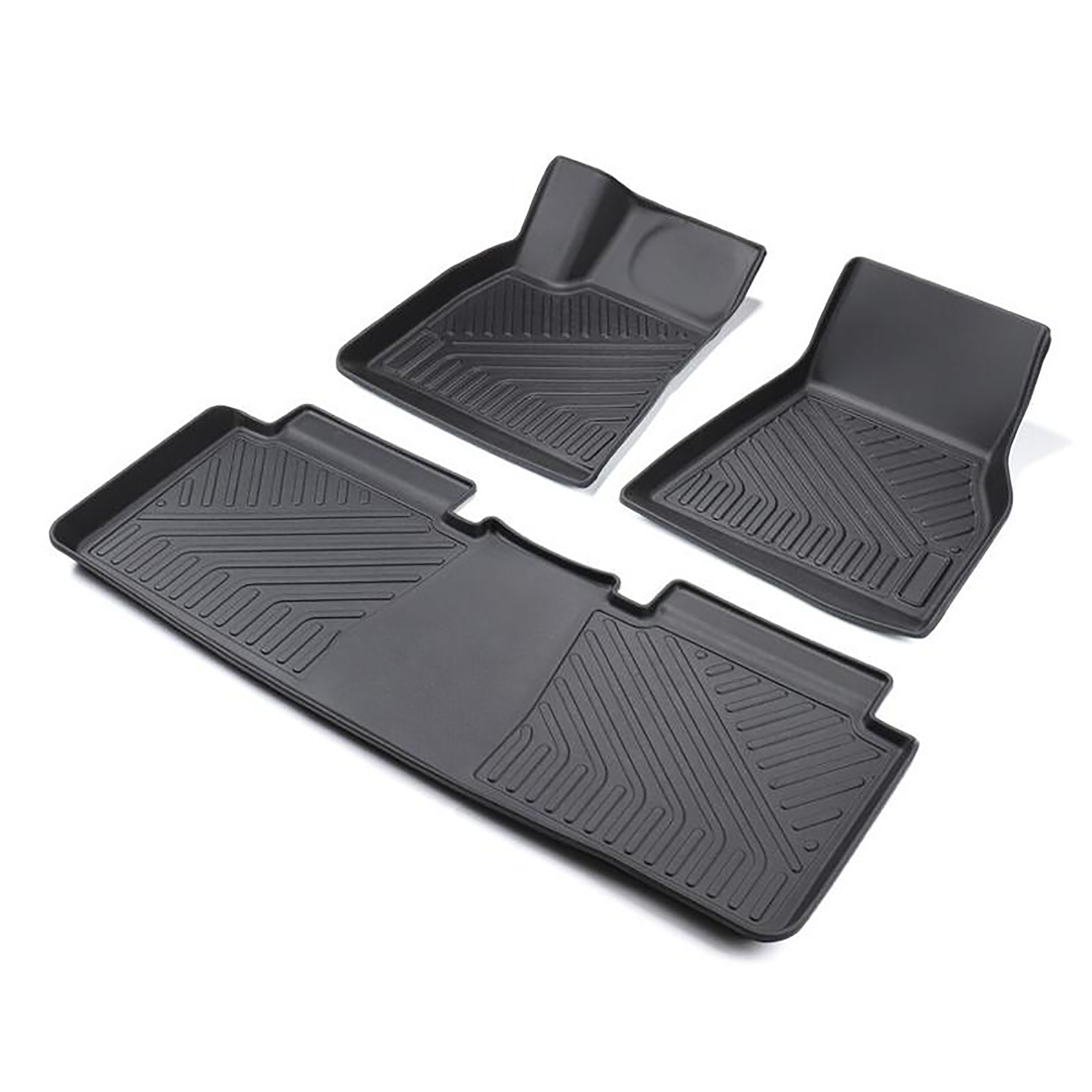 Interior Floor Mats for Tesla Model S Plaid Long Range-Motor Vehicle Carpet & Upholstery-Teego
