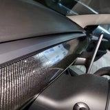 Real Carbon Fiber Dashboard Cover for Tesla Model 3 / Y-Vehicle Parts & Accessories-Teego