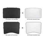 Roof Sunshades for Tesla Model 3-Motor Vehicle Interior Fittings-Teego