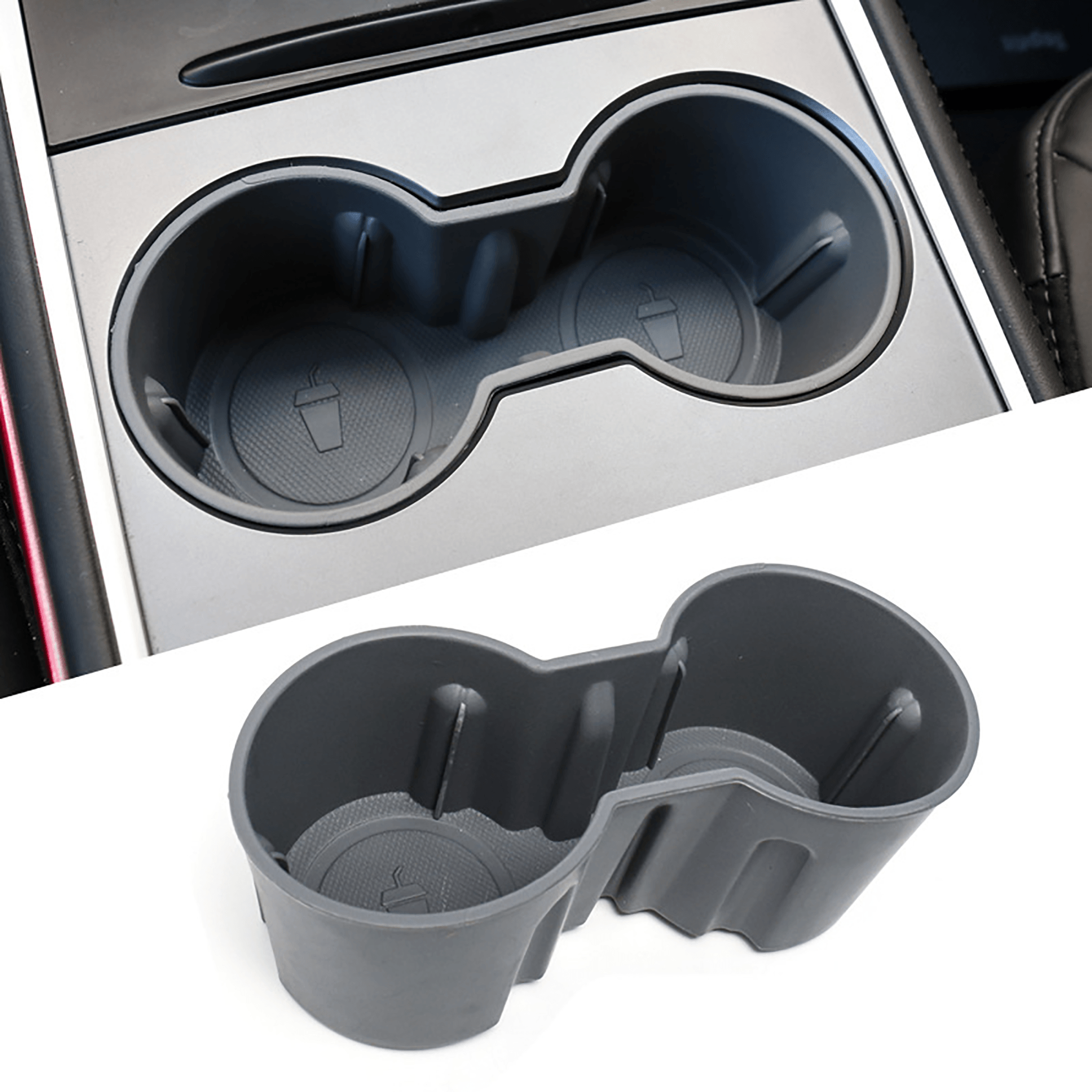 Cup Holder Insert for Tesla Model 3/Y-Motor Vehicle Interior Fittings-Teego