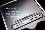 USB Docking Station for Tesla Model 3/Y Center Console-Vehicles & Parts-Teego