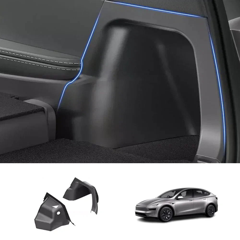 Trunk Side Corner Protectors TPE Anti-Scratch for Tesla Model YL 2026+