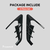 ABS Turn Signal & Side Camera Covers with Air Blades for Tesla Model Y L 6-Seater 2026+