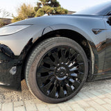UberTurbine Style Wheel Covers for 2024+ Model 3 18-Inch Photon Wheels– Symmetrical & Protect in Style