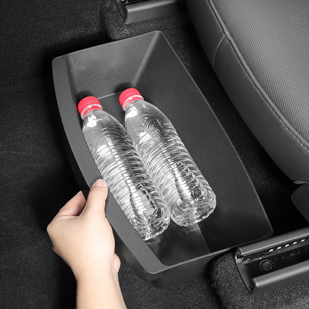 nder-Seat Storage Organizer for Model Y Juniper (2026+) – Custom-Fit TPE Drawer Set (2PCS), Hidden Storage Upgrade