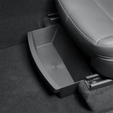 nder-Seat Storage Organizer for Model Y Juniper (2026+) – Custom-Fit TPE Drawer Set (2PCS), Hidden Storage Upgrade