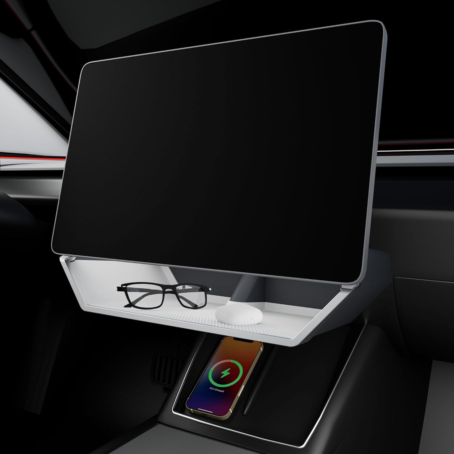 Tessgo Under Screen Storage Organizer for Model Y Juniper / 3 Highland