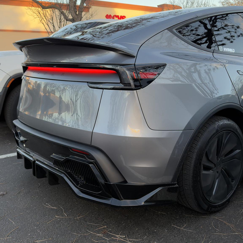 V-Style Carbon Fiber Rear Spoiler for 2026+ Model Y Juniper Standard