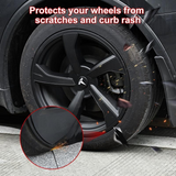 Wheel Covers for Model Y Juniper 19" Crossflow Wheels OEM-Style Black Wheel Caps 4PCS