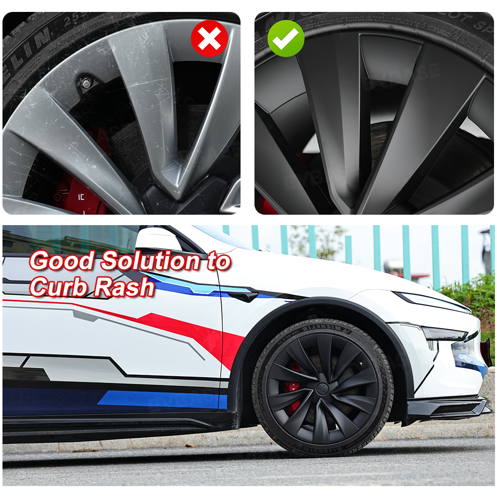 Tessgo 20" "Helix-Aero"Performance-Edition Wheel Covers for Model Y Juniper