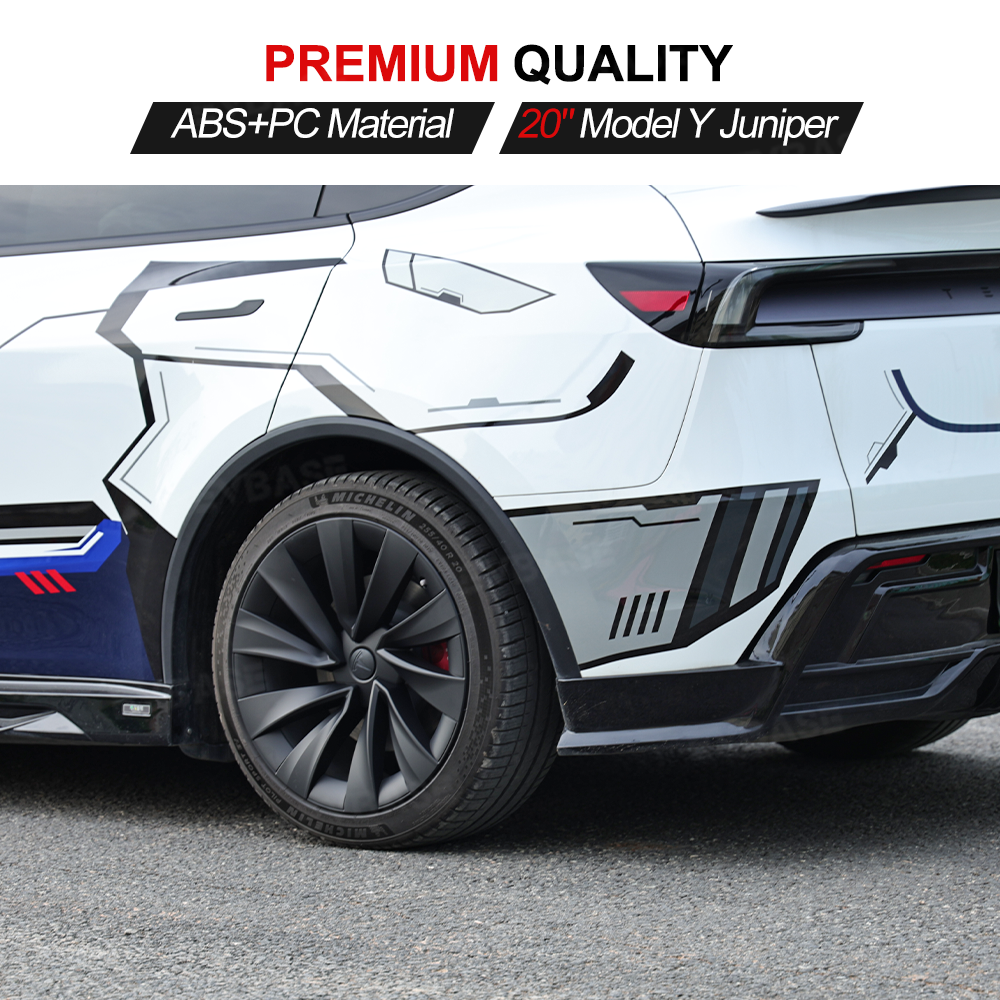 Tessgo 20" "Helix-Aero"Performance-Edition Wheel Covers for Model Y Juniper