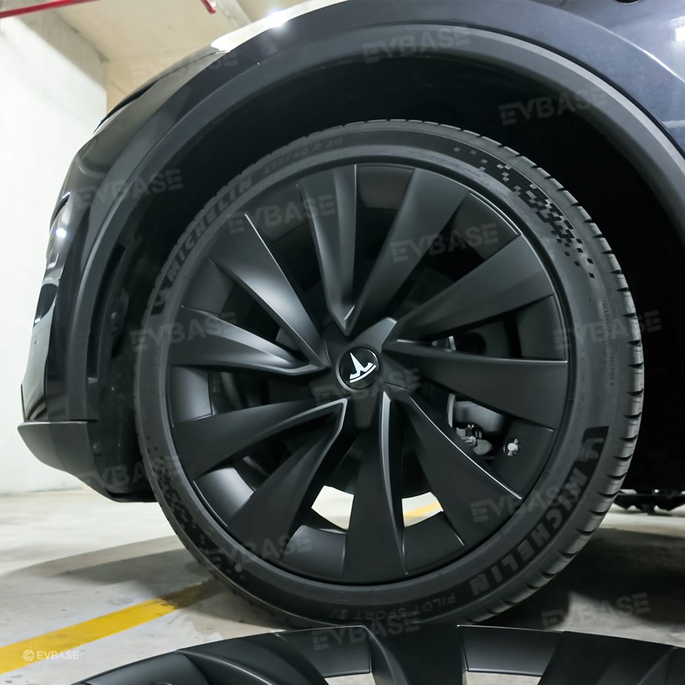 Tessgo 20" "Helix-Aero"Performance-Edition Wheel Covers for Model Y Juniper