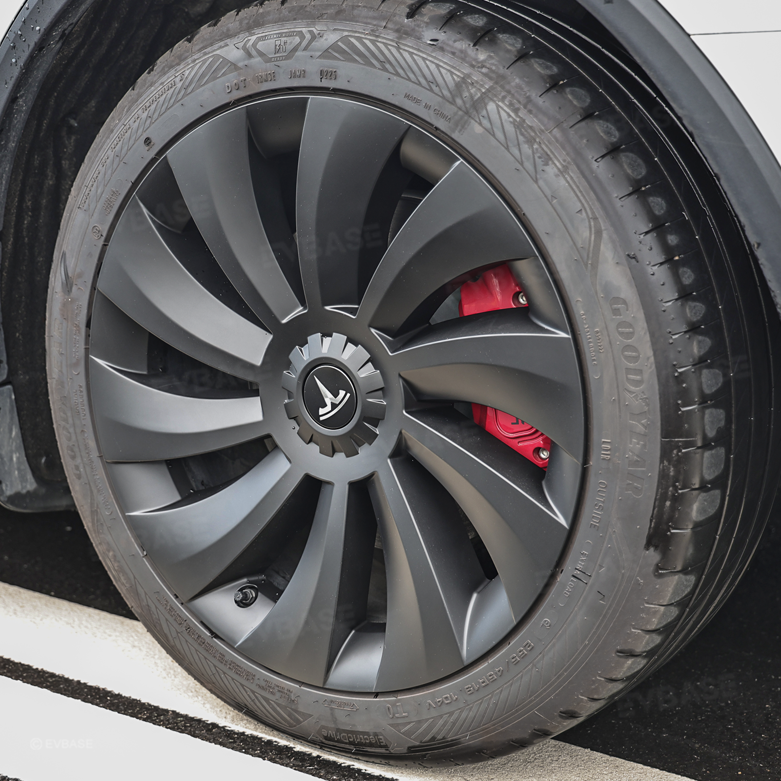 Tessgo 19" Überturbine Style 2.0 Wheel Covers for Tesla Model Y Juniper