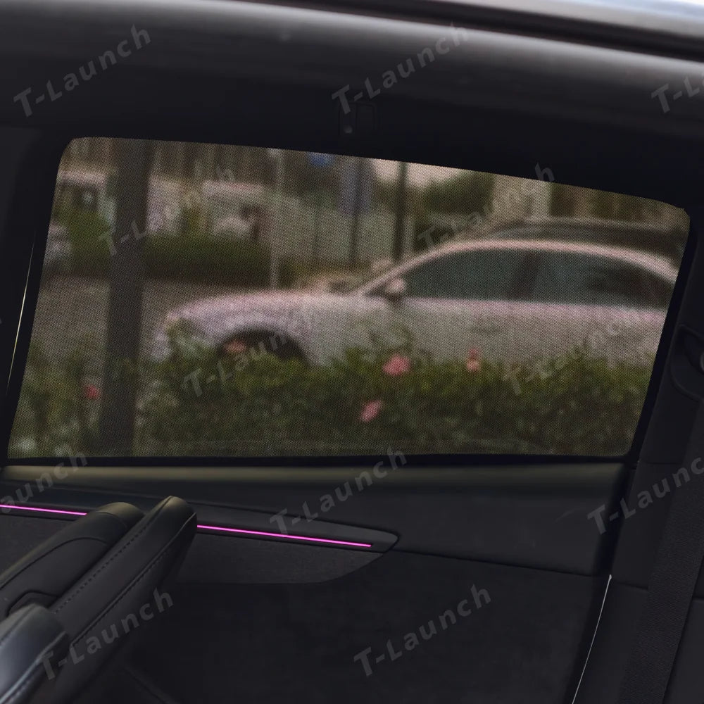Window Sunshade Mesh Set UV Protection for Tesla Model YL 6-Seater 2026+