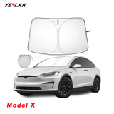 Windshield Glass Sunshade For Tesla Model X 2016-2024