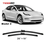 Bundle: Cabin & Intake HEPA Filters + Wiper Blades for Tesla Model Y 2020-2026+