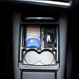 Wireless Phone Charging Organizer with Cup Holder for Tesla Pre-refresh Model S / X