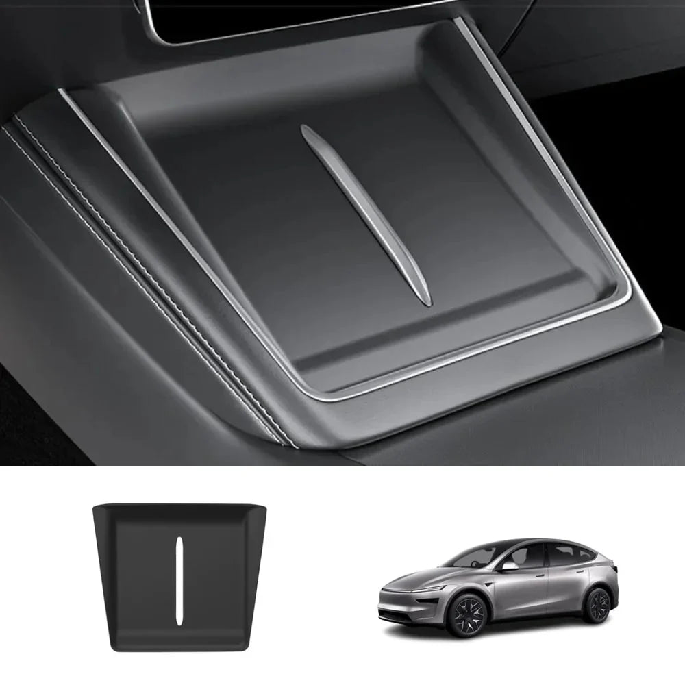 Wireless Charging Pad Silicone Protector Anti-Slip Mat for Tesla Model YL 2026+