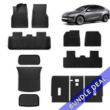 Tessgo All-Weather Floor Mats & Liners Full Set for Tesla Model Y Juniper 2025+