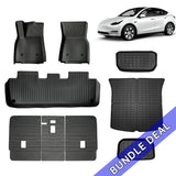 Bundle: Model Y Floor Mats & Liners Full Set 9 PCS