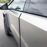 Tesla Cybertruck Window Trim Overlays - Real Dry Molded Carbon Fiber, Full Set (4 Pieces) - Available in Glossy or Matte Finish