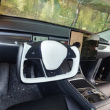 Yoke-Inspired Steering Wheel for Tesla Model 3 & Y