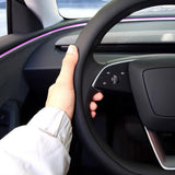 Premium Ventilated Steering Wheel Cover for Tesla Model Y L 2026+