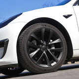 18-inch Arachnid-style wheel covers for Model 3 Highland