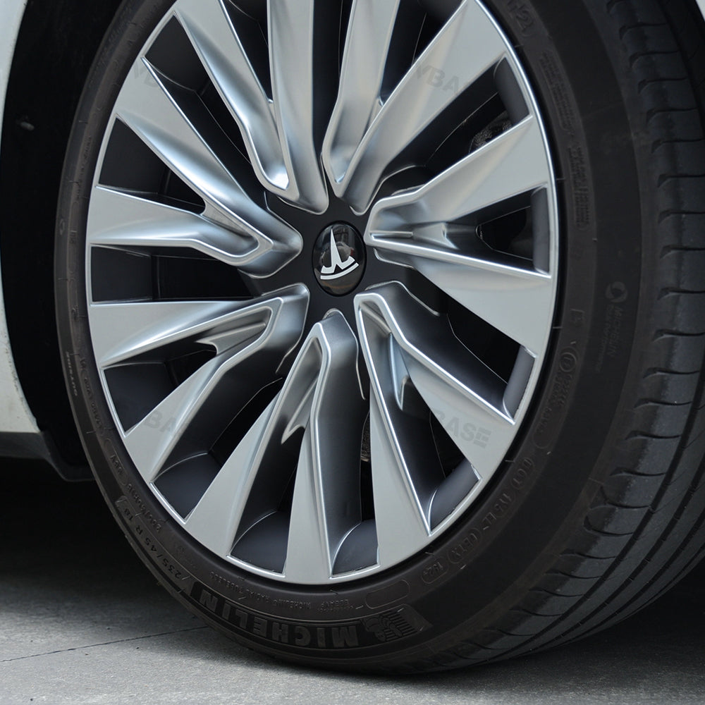 Tessgo 18" Nova Style Dual-Color Wheel Covers for Tesla Model 3 Highland