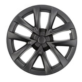 Arachnid Style 18" Wheel Covers for Model 3 2017–2023 Matte Black Set of 4