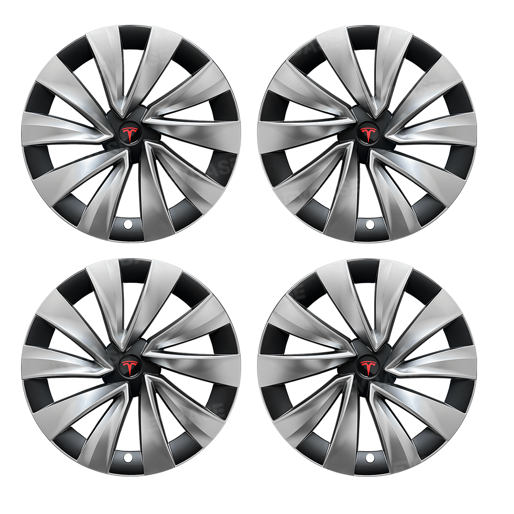 Tessgo "Helix-Pro" 20" Upgrade 2.0 Wheel Covers for Tesla Model Y Juniper