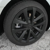 Arachnid Style 18" Wheel Covers for Model 3 2017–2023 Matte Black Set of 4