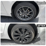 Model 3 18 inch Überturbine Wheel Cover For Tesla 3 18inch Aero Wheel Caps Matte 4PCS