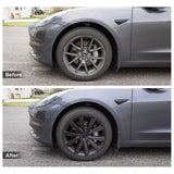 Tessgo Tesla Model 3 Wheel Cover Hubcaps 18 Inch Aero Wheel Covers Replacement 4PCS Matte Black (2017-2023 Year)