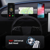 Magnetic Silicone Phone Holder for Tesla Model Y Juniper 2025+ / Model 3 Highland 2024+ - T-Launch