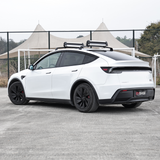 Model Y Juniper Wheel Covers for 19 Inch Tesla Wheel Spiral Style Matte Black Aero Tesla Hub Caps 4PCS