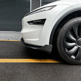 2025+ Tesla Model Y Juniper Carbon Fiber Front Bumper splitter side view