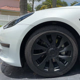 Model 3 18 inch Überturbine Wheel Cover For Tesla 3 18inch Aero Wheel Caps Matte 4PCS