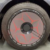 DIY Tesla Model 3/Y Custom Graphic Aerodisc Wheel Covers 4PCS 18/19/20Inch Full Coverage